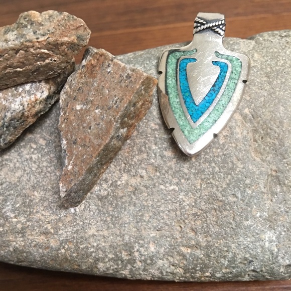 Waldeck Jewelers Jewelry Vtg Sterling Silver Arrowhead Pendant